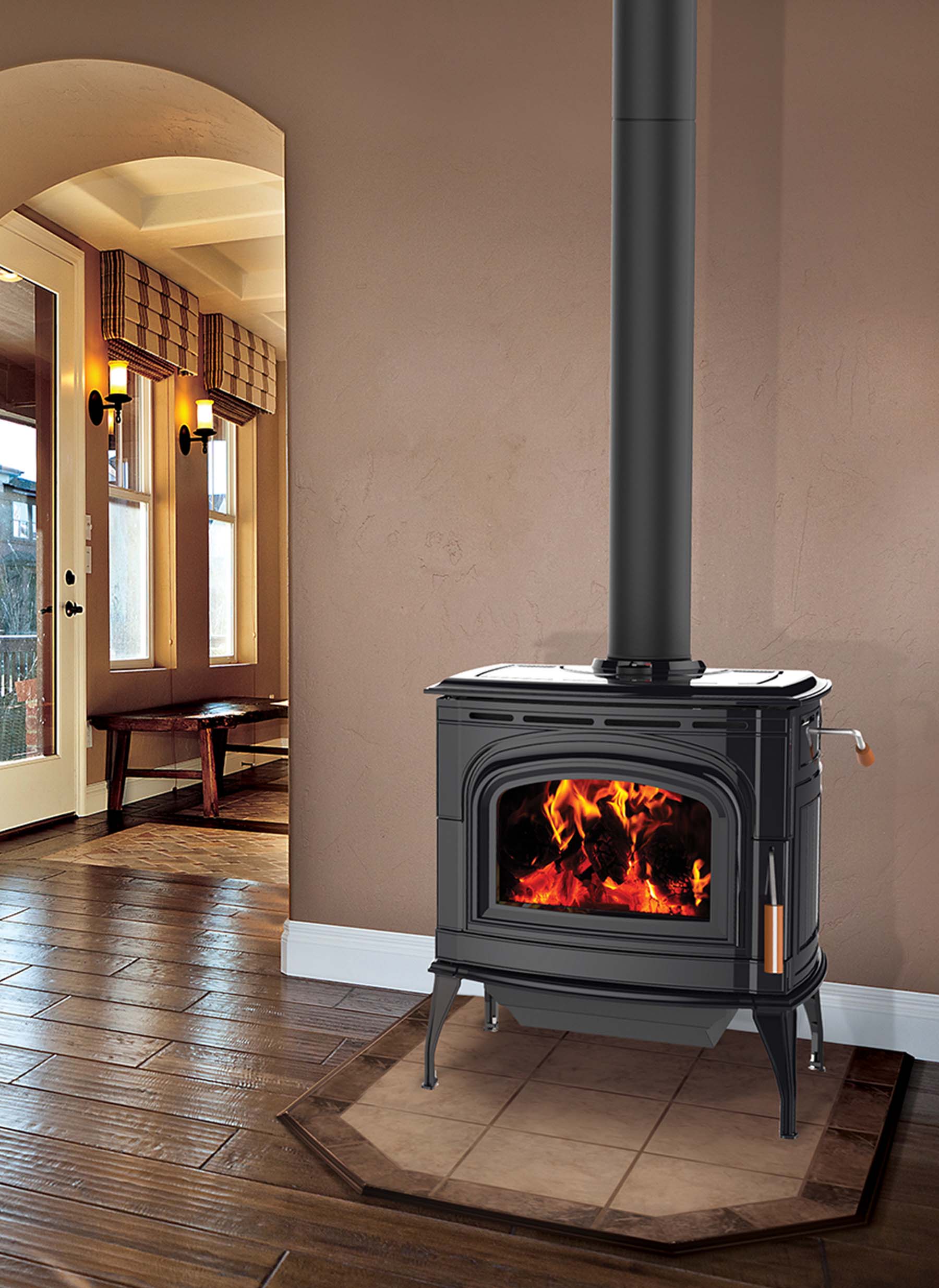 Regency Wood Stoves Available at Hearthside Fireplace & Stove